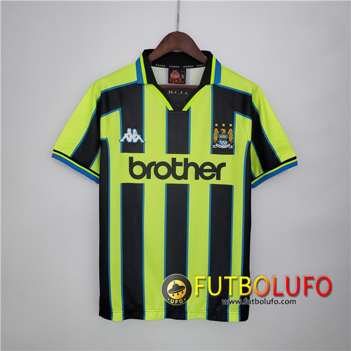 Camiseta Futbol Manchester City Retro Alternativo 1998/1999