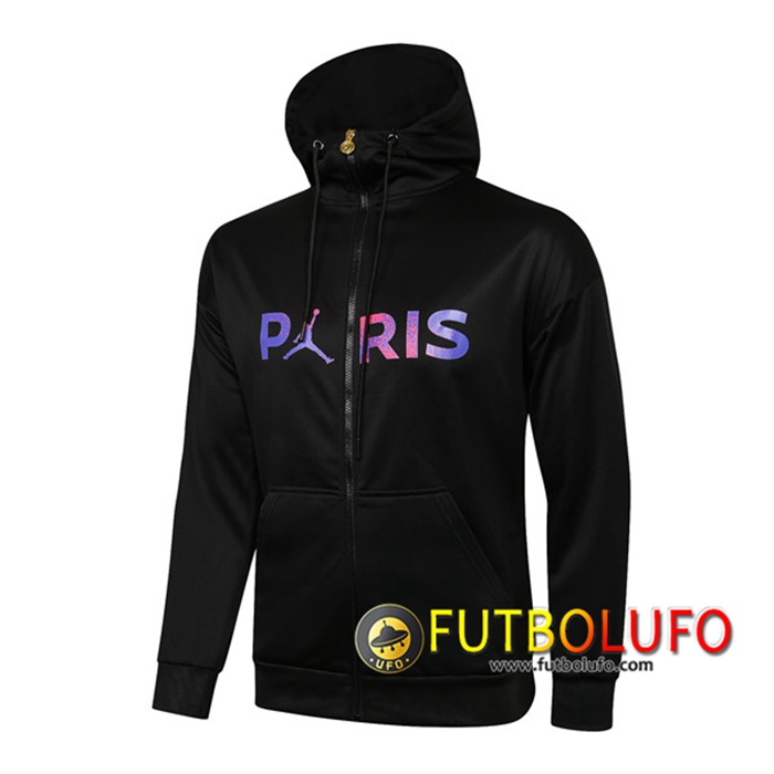 Chaqueta Con Capucha Jordan PSG Negro 2021/2022