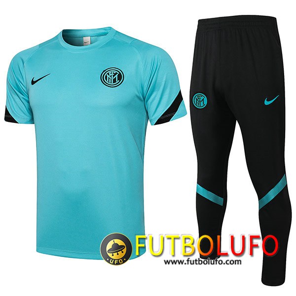 Camiseta Polo Inter Milan + Pantalones Azul 2021/2022