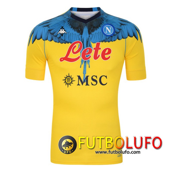 Camiseta Futbol SSC Naples Burlon Race 2021 GK Limited Edition
