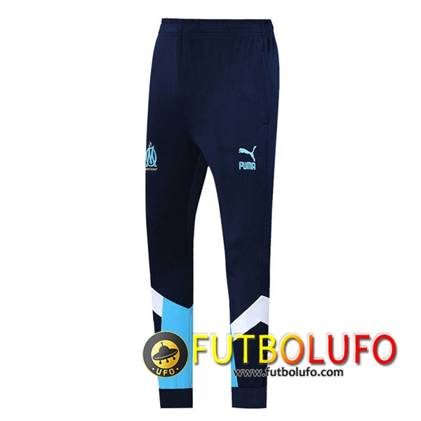 Pantalon Entrenamiento Marsella Blanca/Azul Marino 2021/2022