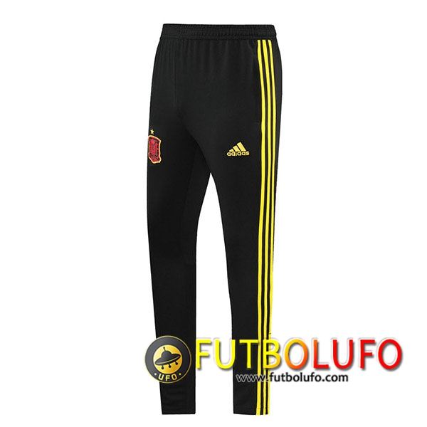 Pantalon Entrenamiento España Rojo/Negro/Amarillo
