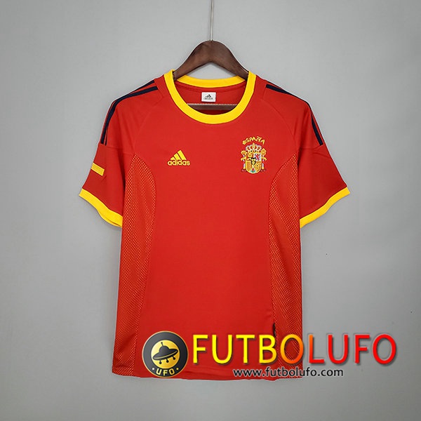 Camiseta Futbol España Retro Titular 2002