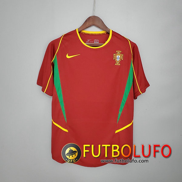 Camiseta Futbol Portugal Retro Titular 2002
