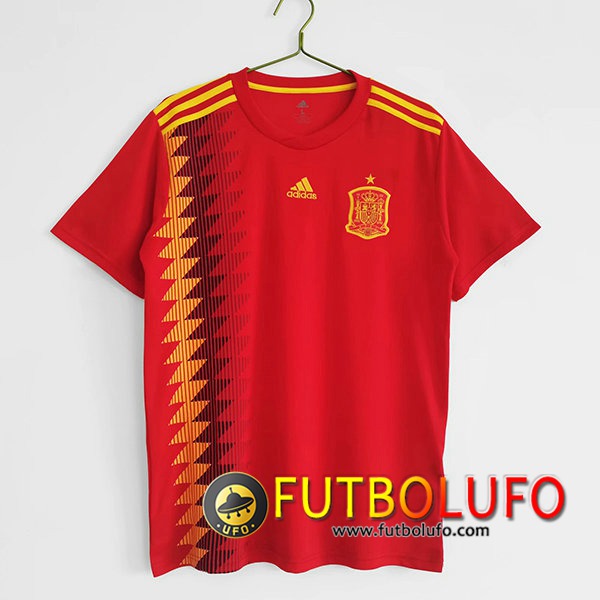 Camiseta Futbol España Retro Titular 2018