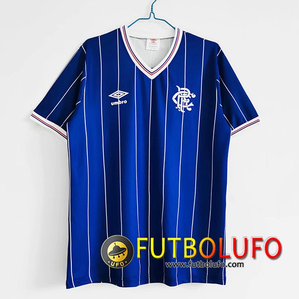 Camiseta Futbol Rangers FC Retro Titular 1982/1983