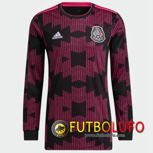 Camiseta Futbol México Titular Manga Larga 2021/2022