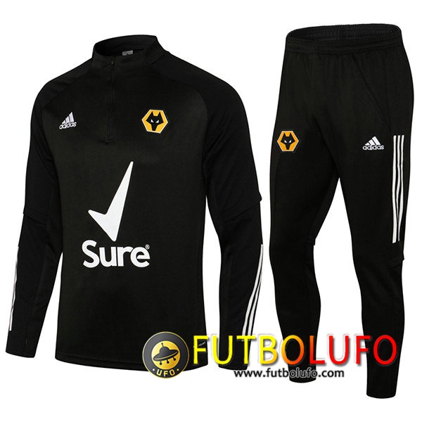 Chandal Equipos De Futbol Wolves Negro 2021/2023