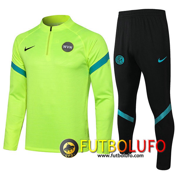 Chandal Equipos De Futbol Inter Milan Verde 2021/2022