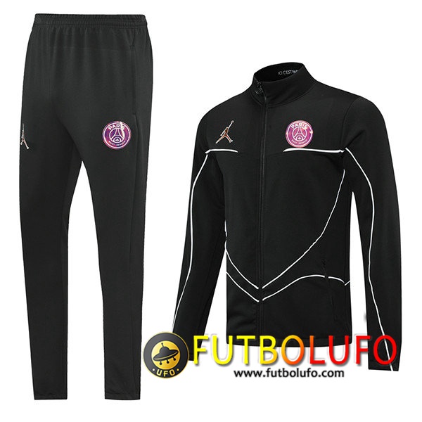 Chandal Equipos De Futbol - Chaqueta Jordan PSG Negro 2021/2022