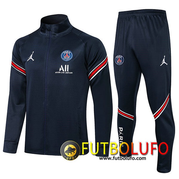 Chandal Equipos De Futbol Jordan PSG Azul Marino 2021/2022