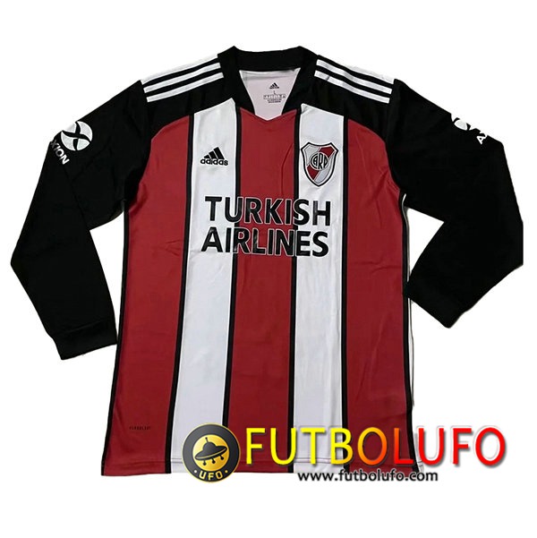 Camiseta Futbol River Plate Manga Larga Titular 2021/2022
