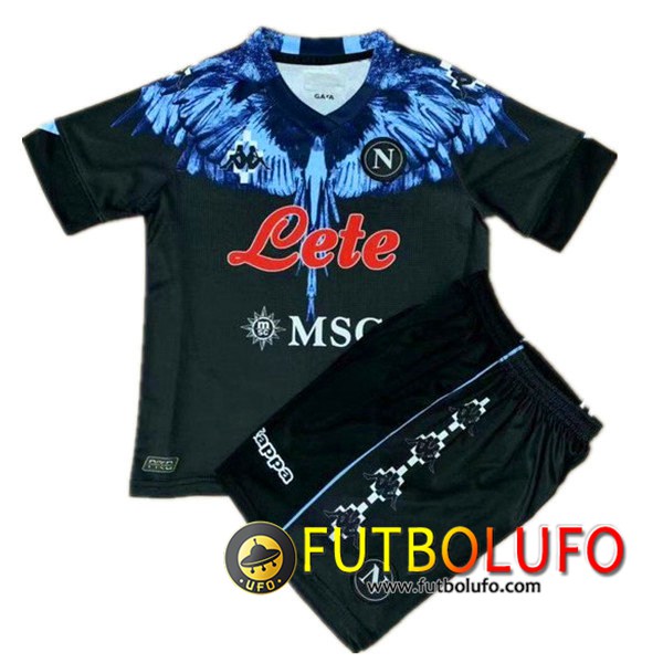 Camiseta SSC Naples Ninos Limited Edition Azul/Negro 2021/2022