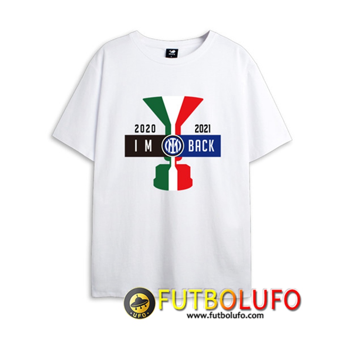 Camiseta Entrenamiento Inter IM Scudetto Bianca 2020/2021