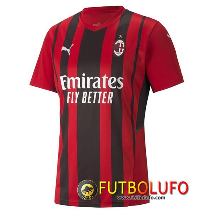 Camiseta Futbol AC Milan Titular 2021/2022