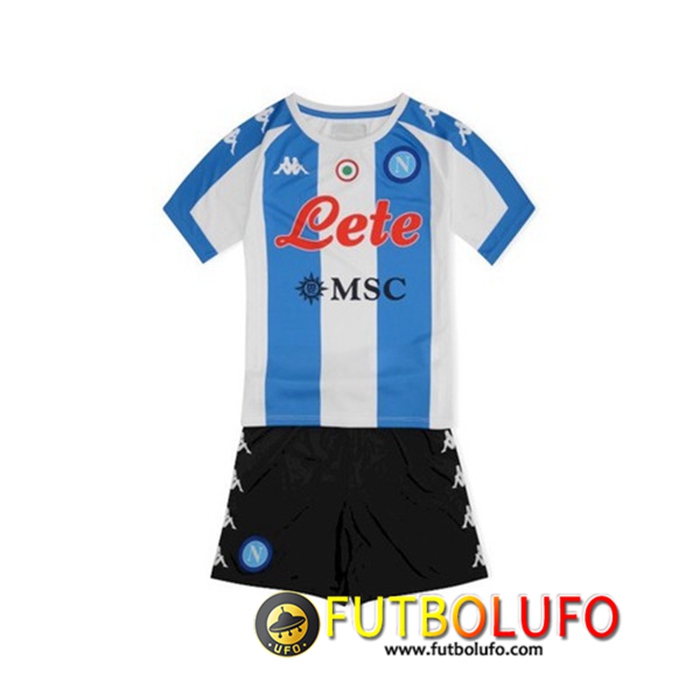 Camiseta Futbol SSC Naples Niños Fourth 2020/2021
