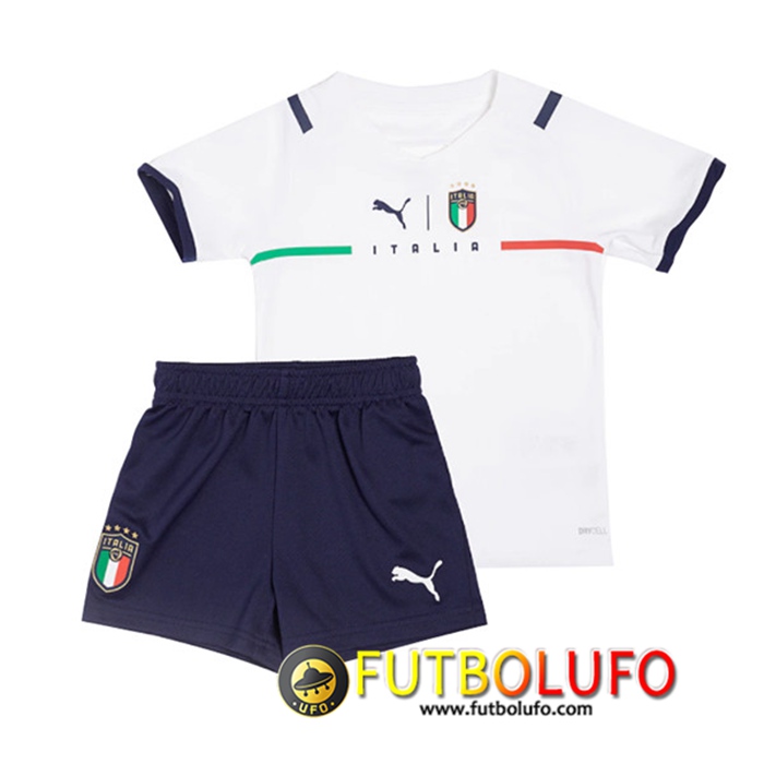 Camiseta Futbol Italia Niños Alternativo 2021/2022