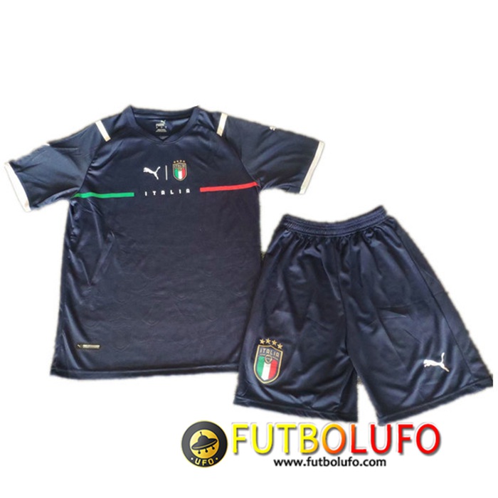 Camiseta Futbol Italia Niños Portero 2021/2022