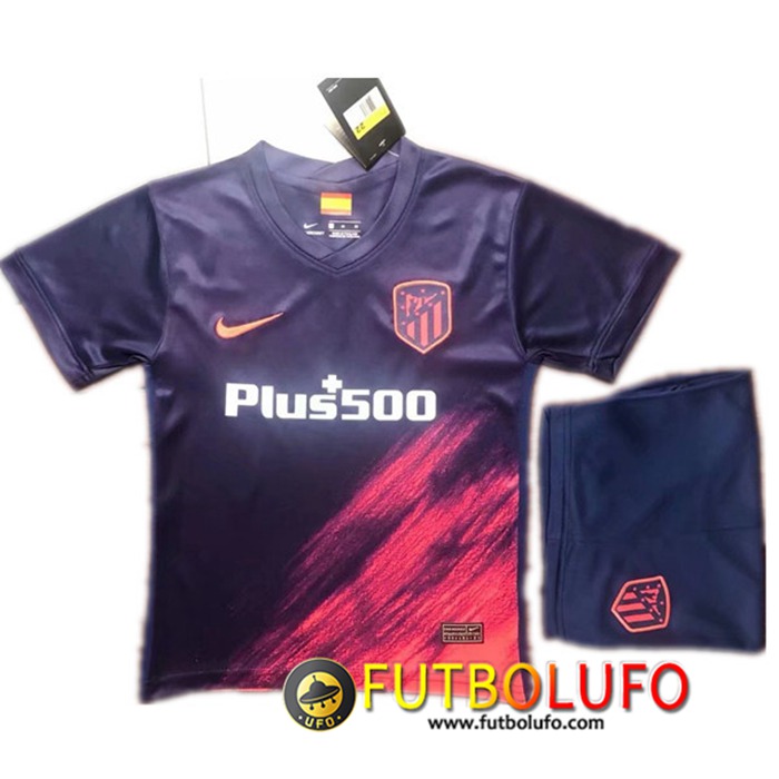Camiseta Futbol Atletico Madrid Niños Alternativo 2021/2022