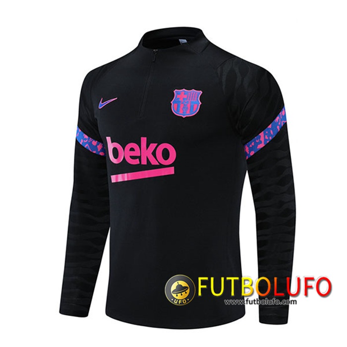 Sudadera De Entrenamiento FC Barcelona Negro 2021/2022