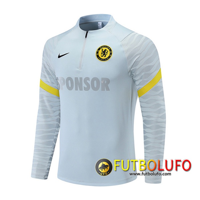 Sudadera De Entrenamiento FC Chelsea Gris Chair 2021/2023