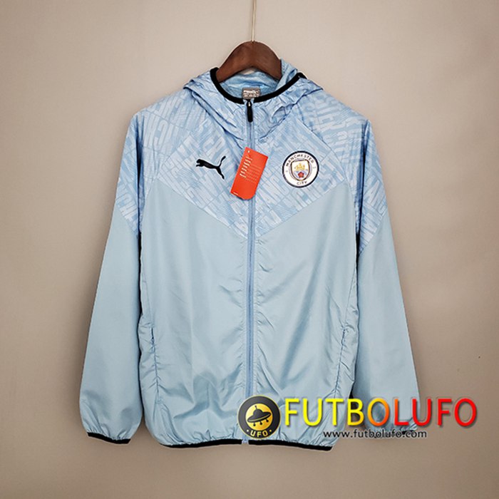 Rompevientos Manchester City Azul 2021/2022