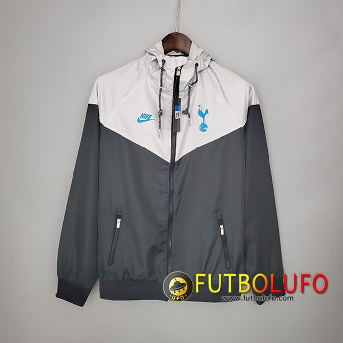 Rompevientos Tottenham Negro/Gris 2021/2022