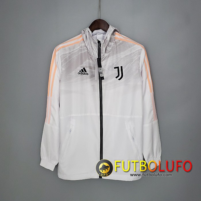 Rompevientos Juventus Blanca/Gris 2021/2022