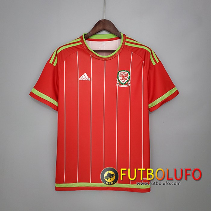 Camiseta Futbol Gales Retro Titular 2015/2016