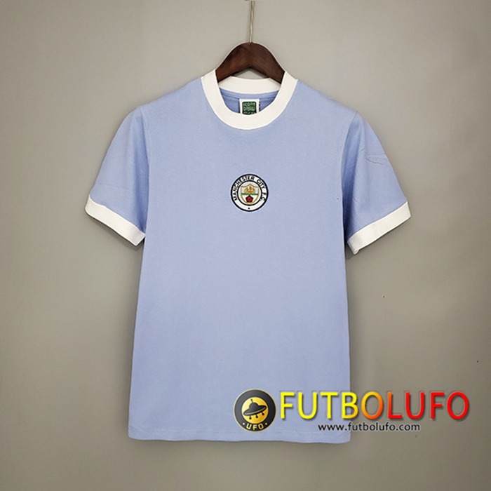 Camiseta Futbol Manchester City Retro Titular 1972