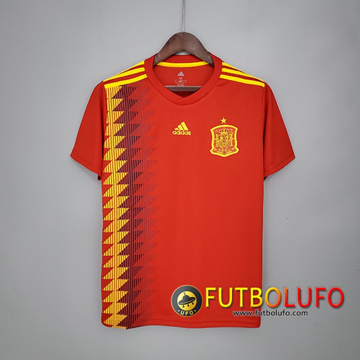 Camiseta Futbol España Retro Titular 2014