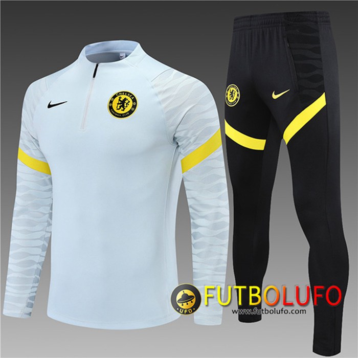 Chandal Equipos De Futbol FC Chelsea Niños Gris Chair 2021/2023