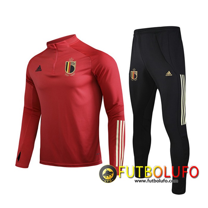 Chandal Equipos De Futbol Bélgica Niños Rojo 2021/2022