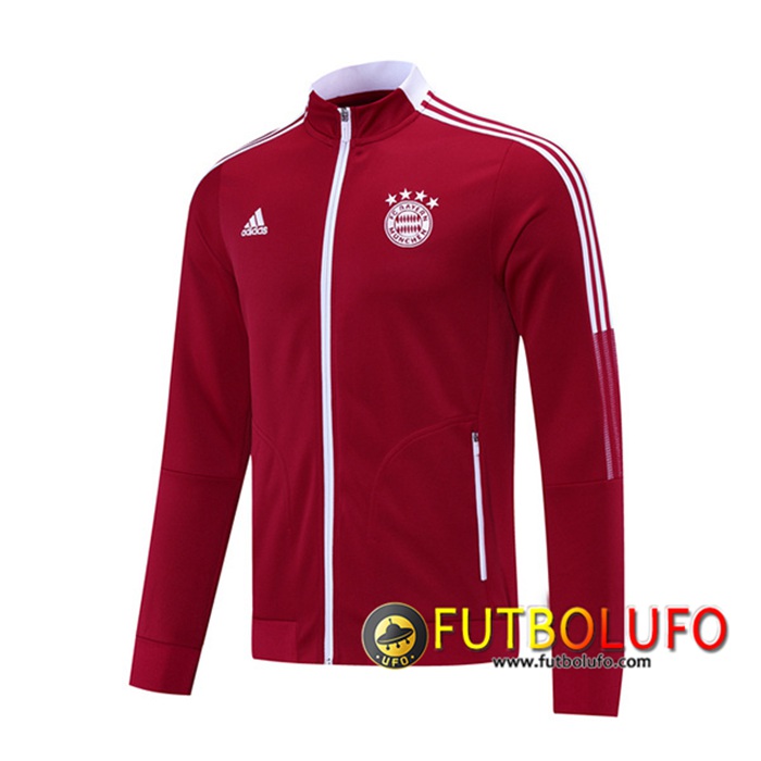 Chaquetas Futbol Bayern Munich Rojo 2021/2022