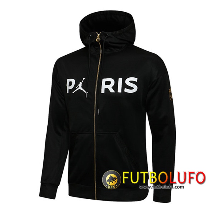 Chaqueta Con Capucha Jordan PSG Negro 2021/2022
