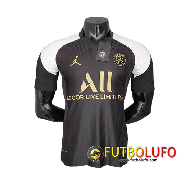 Camiseta Futbol Jordan PSG Negro 2021/2022