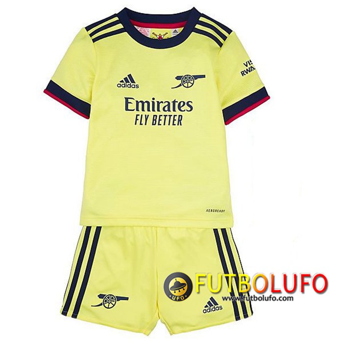 Camiseta Futbol Arsenal Niños Alternativo 2021/2022