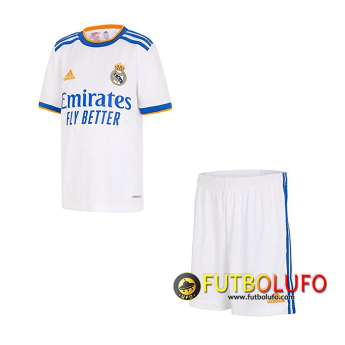 Camiseta Futbol Real Madrid Ninos Titular 2021/2022