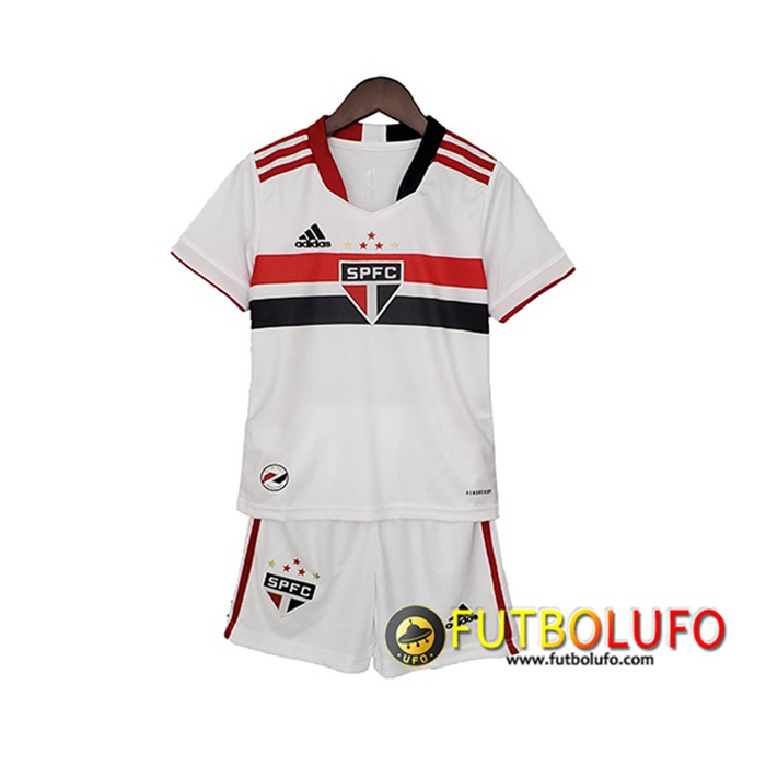 Camiseta Futbol Sao Paulo Ninos Titular 2021/2022