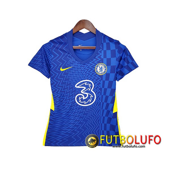Camiseta Futbol FC Chelsea Mujer Titular 2021/2022