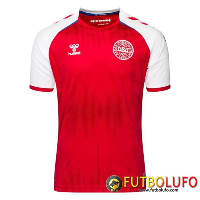 Camiseta Futbol Danimarca Titular UEFA Euro 2020