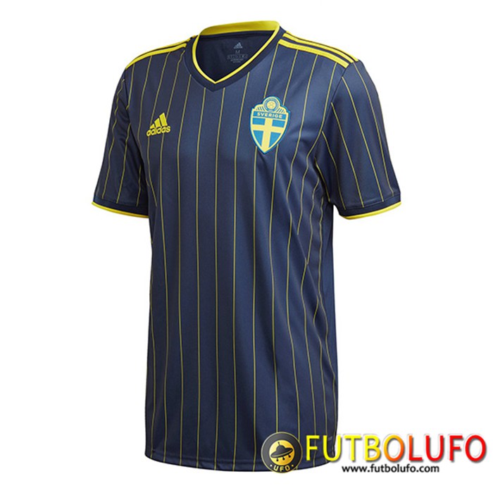Camiseta Futbol Suecia Alternativo UEFA Euro 2020