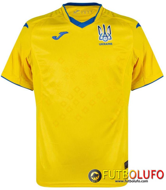 Camiseta Futbol Ucraina Titular UEFA Euro 2020