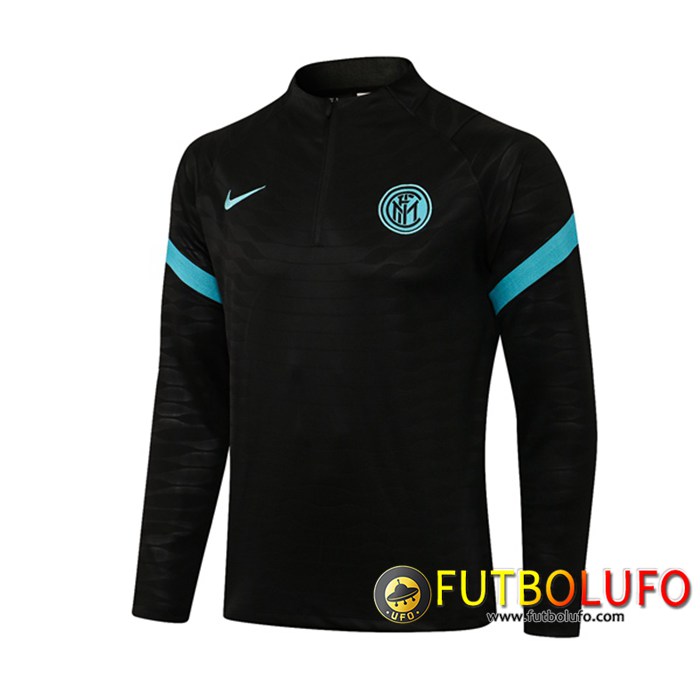Sudadera De Entrenamiento Inter Milan Negro 2021/2022