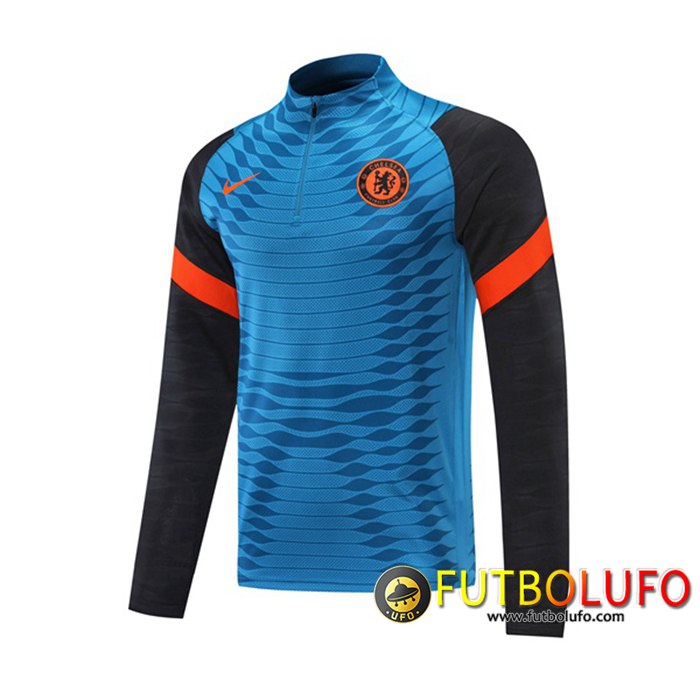 Sudadera De Entrenamiento FC Chelsea Negro 2021/2022 -1