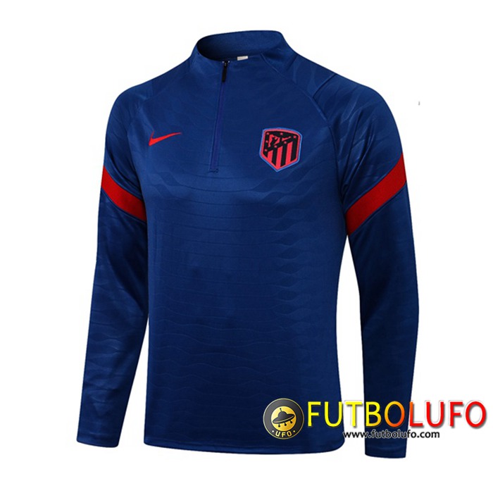 Sudadera De Entrenamiento Atletico Madrid Azul 2021/2022
