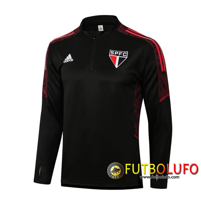Sudadera De Entrenamiento Sao Paulo FC Negro 2021/2022