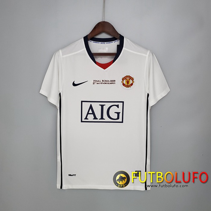 Comprar Oficial Tienda Camiseta Futbol Manchester Retro Champions League 2008/2009 Baratas Imitacion Chinas