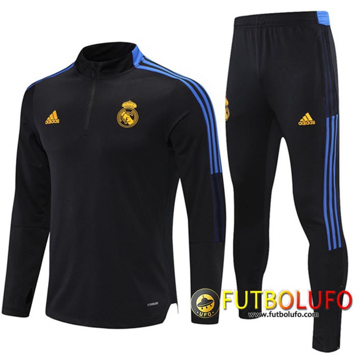 Chandal Equipos De Futbol Real Madrid Negro 2021/2022