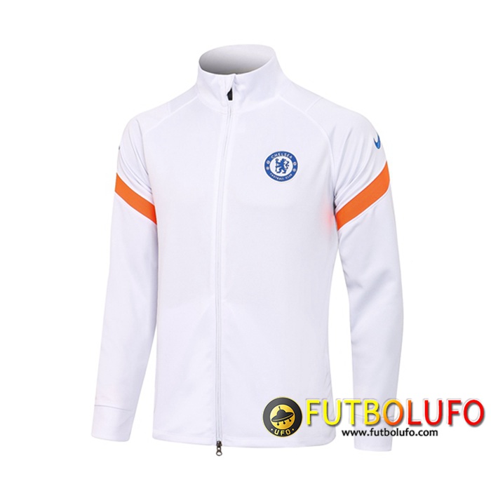Chaquetas Futbol FC Chelsea Blanca 2021/2022